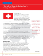 The Role of Solar in Switzerland’s Energy Transition