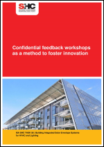 Report on confidential feedback workshops as a method to foster innovation