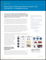 Task 63: Planning for Enhanced Solar Access and Utilization in Neighborhoods