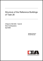 Structure of the Reference Buildings of Task 26